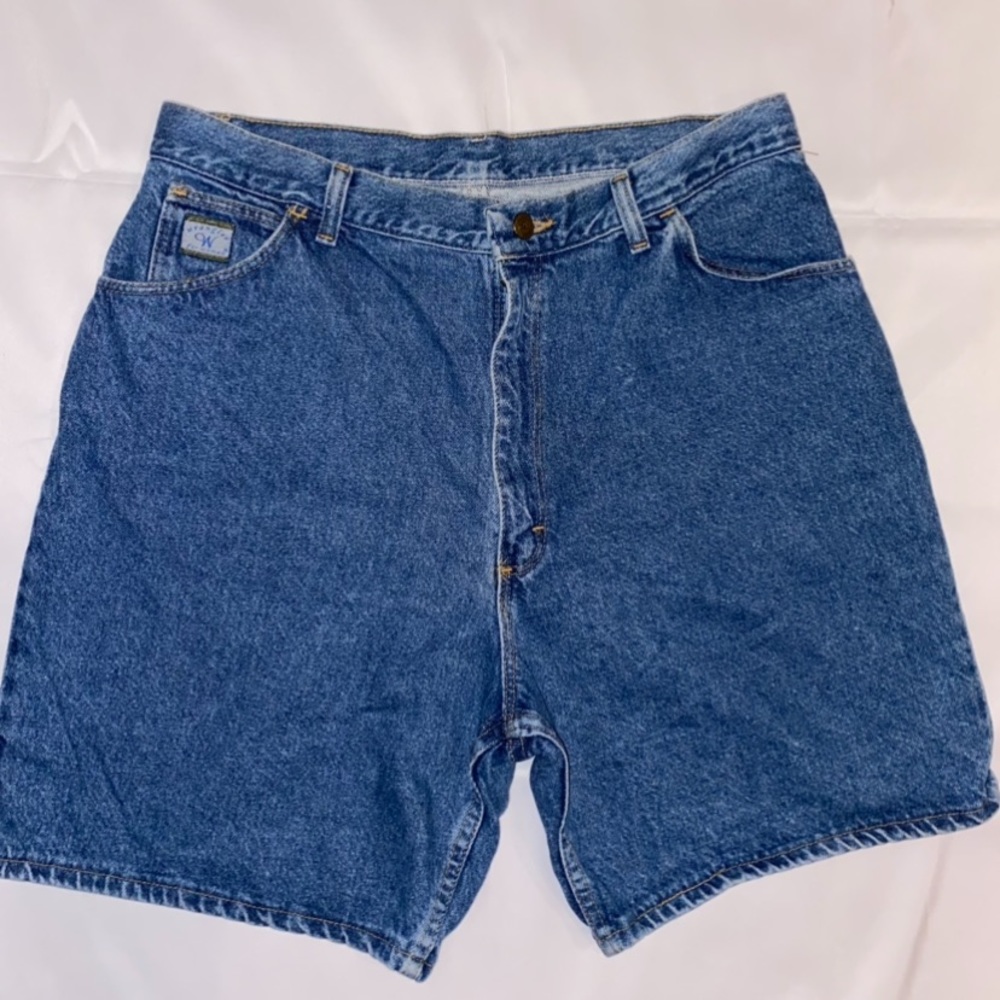 Vintage Wrangler Denim Shorts - Picture 2 of 7